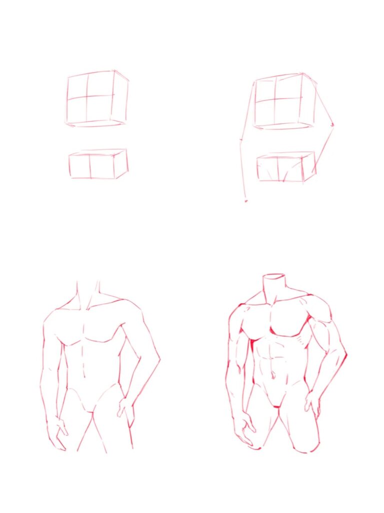Drawing Poses Step by Step